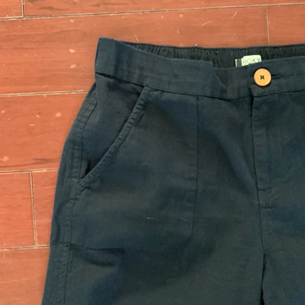 Roxy Oceanside High Waist Cotton Linen pants EUC - Picture 13 of 16